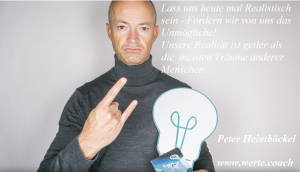 #KenneDEinWarm #NichtRockenistauchkeineLösung Sein wir mal Realistisch, fordern wir uns das unmögliche!